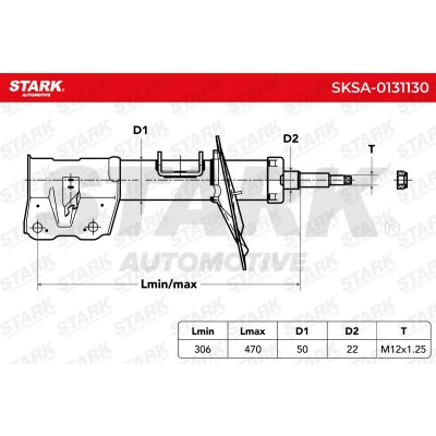 Shock Absorber Stark SKSA-0131130 SKSA-0131130 - photo 5