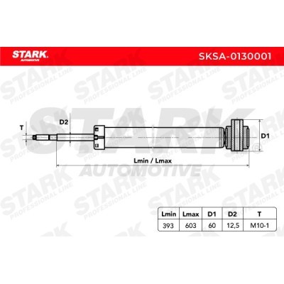 Shock Absorber Stark SKSA-0130001 SKSA-0130001 - photo 3
