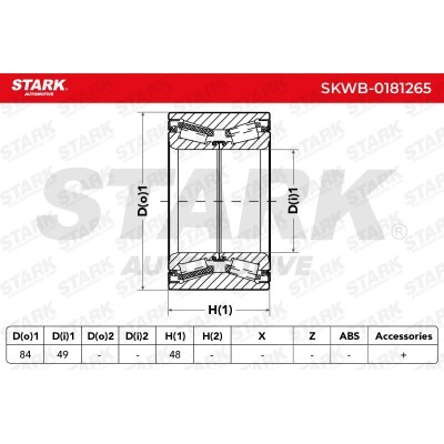 Wheel Bearing Stark SKWB-0181265 SKWB-0181265 - photo 5