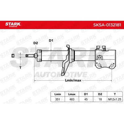 Shock Absorber Stark SKSA-0132181 SKSA-0132181 - photo 5