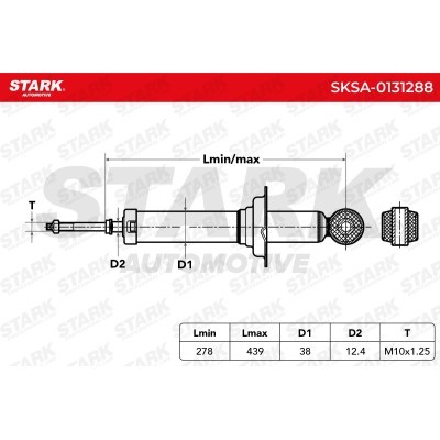 Shock Absorber Stark SKSA-0131288 SKSA-0131288 - photo 3