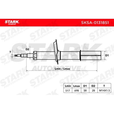 Shock Absorber Stark SKSA-0131851 SKSA-0131851 - photo 3