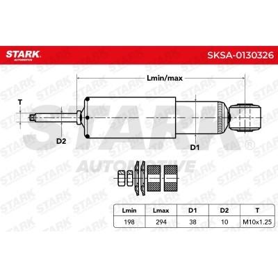 Shock Absorber Stark SKSA-0130326 SKSA-0130326 - photo 5
