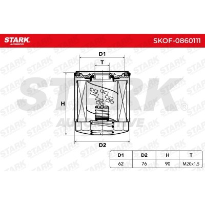 Oil Filter Stark SKOF-0860111 SKOF-0860111 - photo 5