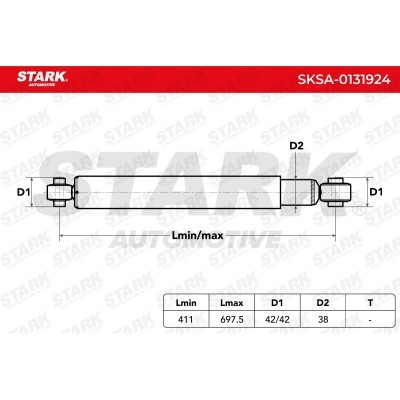 Shock Absorber Stark SKSA-0131924 SKSA-0131924 - photo 3