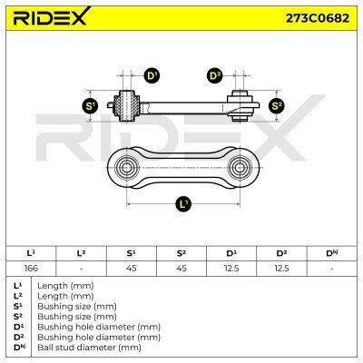 Control Arm RIDEX 273C0682 273C0682 - photo 6