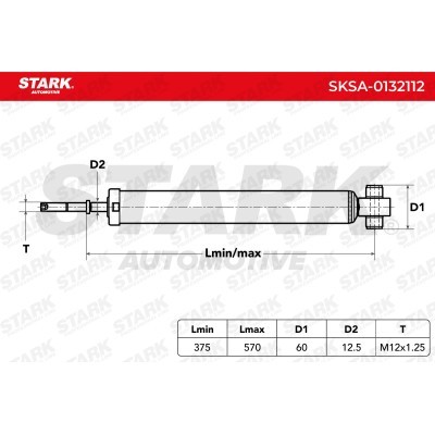 Shock Absorber Stark SKSA-0132112 SKSA-0132112 - photo 3