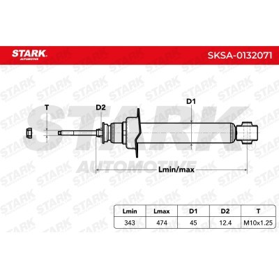 Shock Absorber Stark SKSA-0132071 SKSA-0132071 - photo 3
