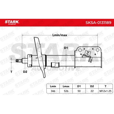 Shock Absorber Stark SKSA-0131189 SKSA-0131189 - photo 3
