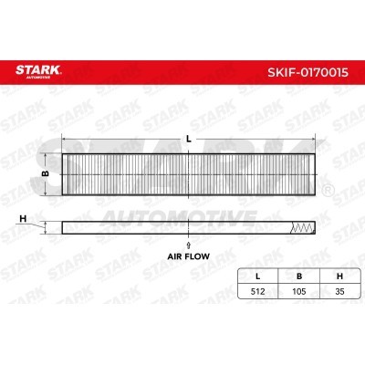 Cabin Air Filter Stark SKIF-0170015 SKIF-0170015 - photo 3