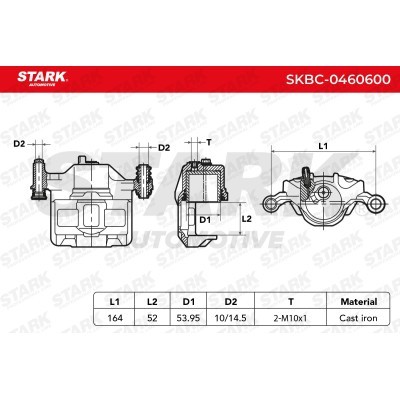 Brake Caliper Stark SKBC-0460600 SKBC-0460600 - photo 5