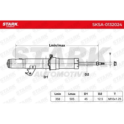 Shock Absorber Stark SKSA-0132024 SKSA-0132024 - photo 8