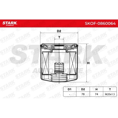 Oil Filter Stark SKOF-0860064 SKOF-0860064 - photo 5