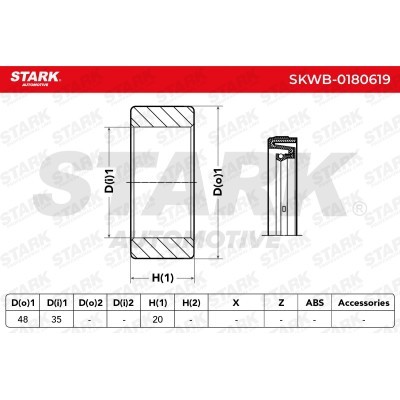Wheel Bearing Stark SKWB-0180619 SKWB-0180619 - photo 5