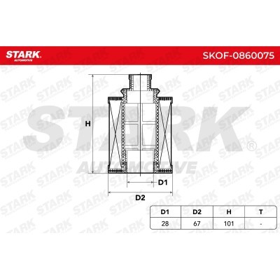 Oil Filter Stark SKOF-0860075 SKOF-0860075 - photo 6