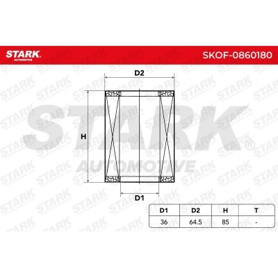 Oil Filter Stark SKOF-0860180 SKOF-0860180 - photo 5
