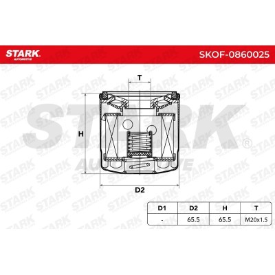 Oil Filter Stark SKOF-0860025 SKOF-0860025 - photo 5