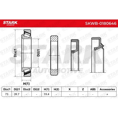 Wheel Bearing Stark SKWB-0180646 SKWB-0180646 - photo 4