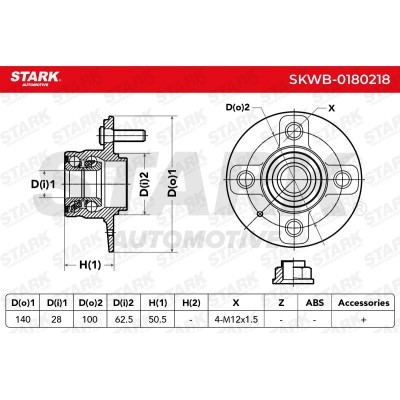 Wheel Bearing Stark SKWB-0180218 SKWB-0180218 - photo 3