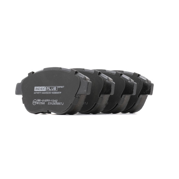 Brake Pads Set RIDEX 402B0057P 402B0057P - photo 1