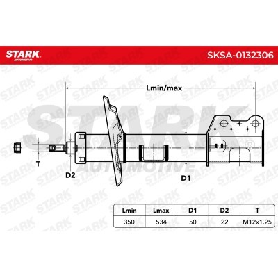 Shock Absorber Stark SKSA-0132306 SKSA-0132306 - photo 7