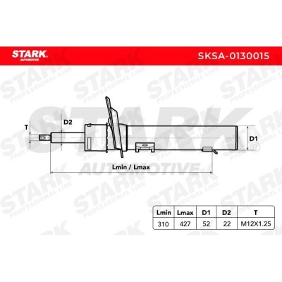 Shock Absorber Stark SKSA-0130015 SKSA-0130015 - photo 4