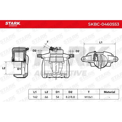 Brake Caliper Stark SKBC-0460553 SKBC-0460553 - photo 7