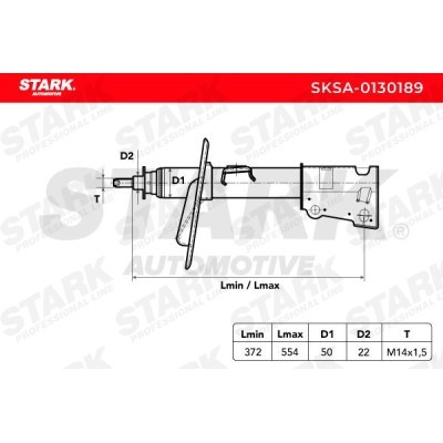Shock Absorber Stark SKSA-0130189 SKSA-0130189 - photo 3