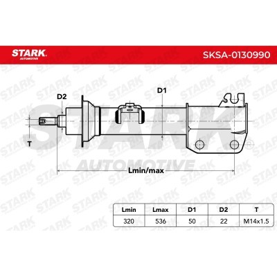Shock Absorber Stark SKSA-0130990 SKSA-0130990 - photo 3