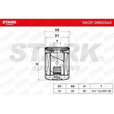 Oil Filter Stark SKOF-0860340 SKOF-0860340 - photo 5