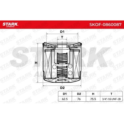 Oil Filter Stark SKOF-0860087 SKOF-0860087 - photo 5