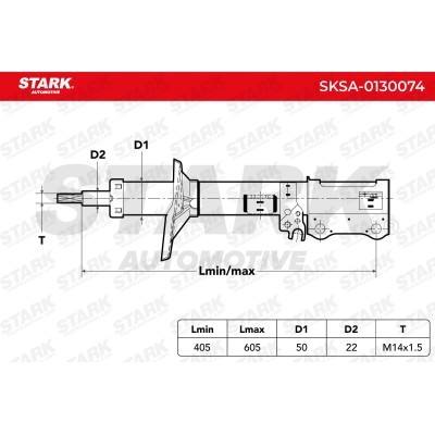 Shock Absorber Stark SKSA-0130074 SKSA-0130074 - photo 3
