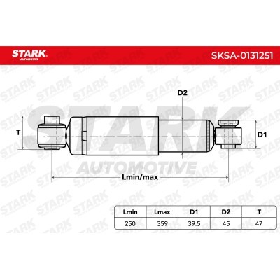 Shock Absorber Stark SKSA-0131251 SKSA-0131251 - photo 2