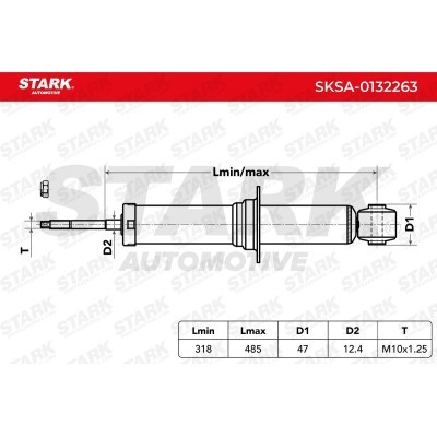 Shock Absorber Stark SKSA-0132263 SKSA-0132263 - photo 7