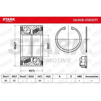 Wheel Bearing Stark SKWB-0181071 SKWB-0181071 - photo 6
