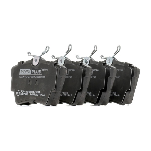 Brake Pads Set RIDEX 402B0124P 402B0124P - photo 1