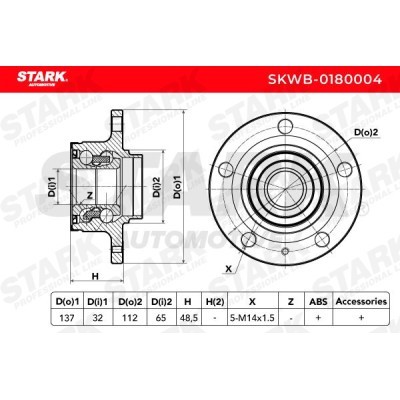 Wheel Bearing Stark SKWB-0180004 SKWB-0180004 - photo 7