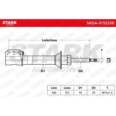 Shock Absorber Stark SKSA-0132238 SKSA-0132238 - photo 7