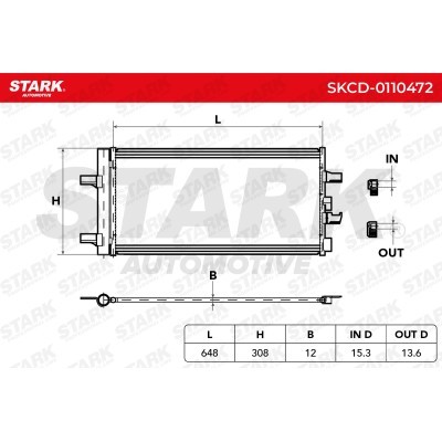 A/C condenser SKCD-0110472 - photo 6