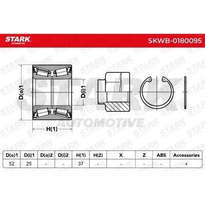 Wheel Bearing Stark SKWB-0180095 SKWB-0180095 - photo 6