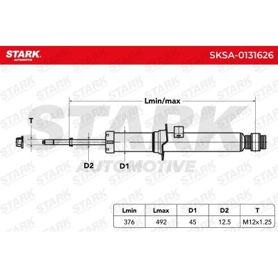 Shock Absorber Stark SKSA-0131626 SKSA-0131626 - photo 3