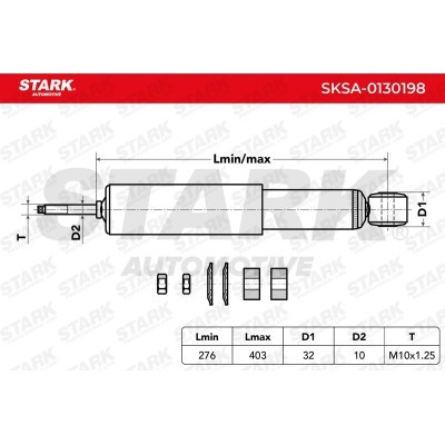Shock Absorber Stark SKSA-0130198 SKSA-0130198 - photo 3