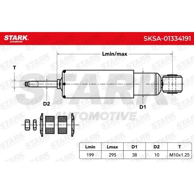 Shock Absorber Stark SKSA-01334191 SKSA-01334191 - photo 6