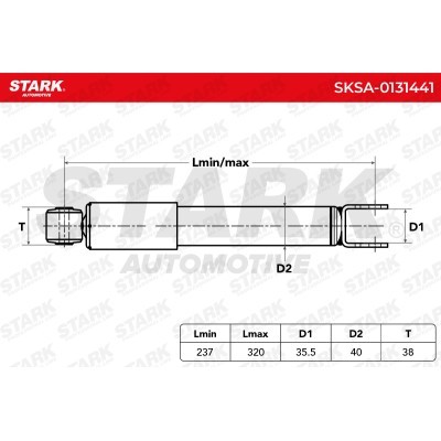 Shock Absorber Stark SKSA-0131441 SKSA-0131441 - photo 4