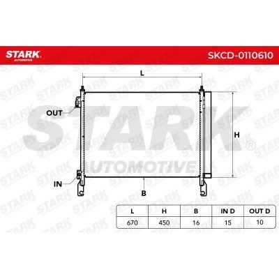 A/C condenser SKCD-0110610 - photo 5