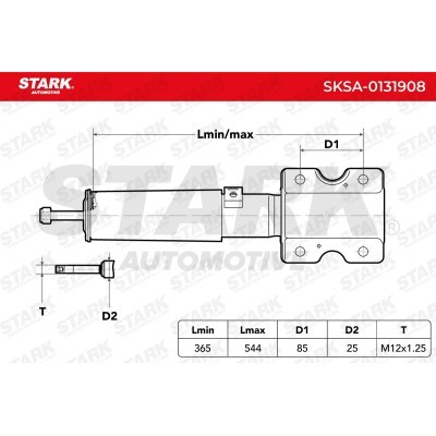 Shock Absorber Stark SKSA-0131908 SKSA-0131908 - photo 3
