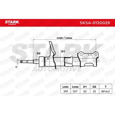 Shock Absorber Stark SKSA-0130029 SKSA-0130029 - photo 4