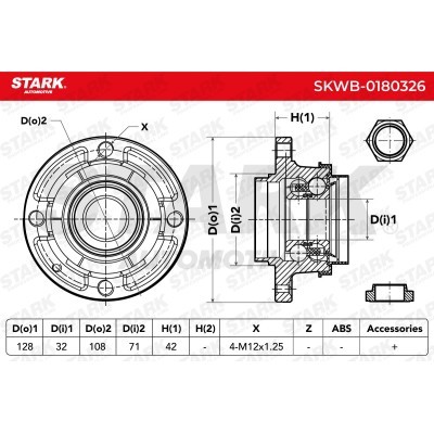 Wheel Bearing Stark SKWB-0180326 SKWB-0180326 - photo 3