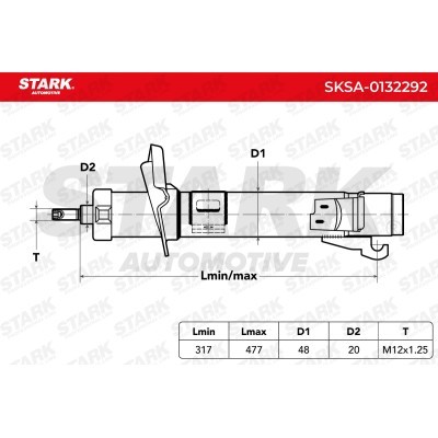 Shock Absorber Stark SKSA-0132292 SKSA-0132292 - photo 5