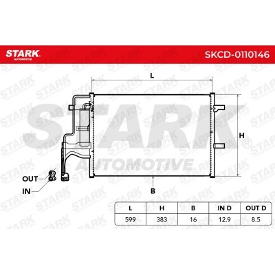A/C condenser SKCD-0110146 - photo 8